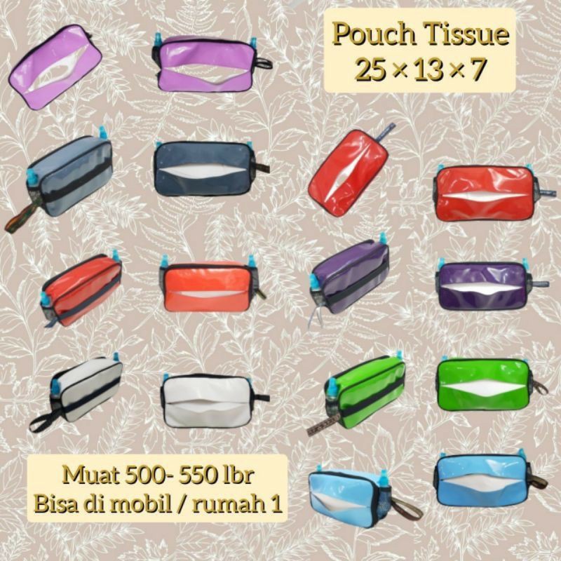 PAKET 50.000 ! 3 POUCH TISSUE + 1 POUCH WATERPROOF // SY4 s1