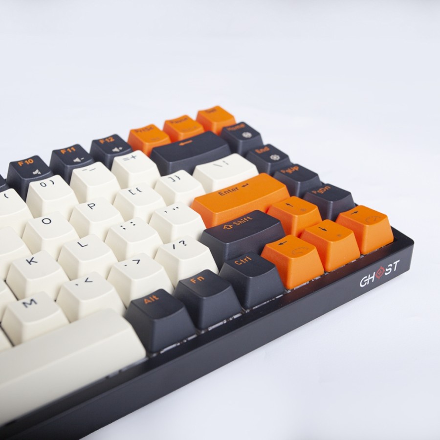 Paradox Ghost ZX 84 PBT Carbon 75% Mechanical Keyboard (Red Switch)