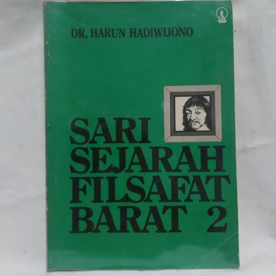 SARI SEJARAH FILSAFAT BARAT 2 DR HARUN HADIWIJONO Buku Bekas Buku lama Buku Vintage Novel Luar Inggr