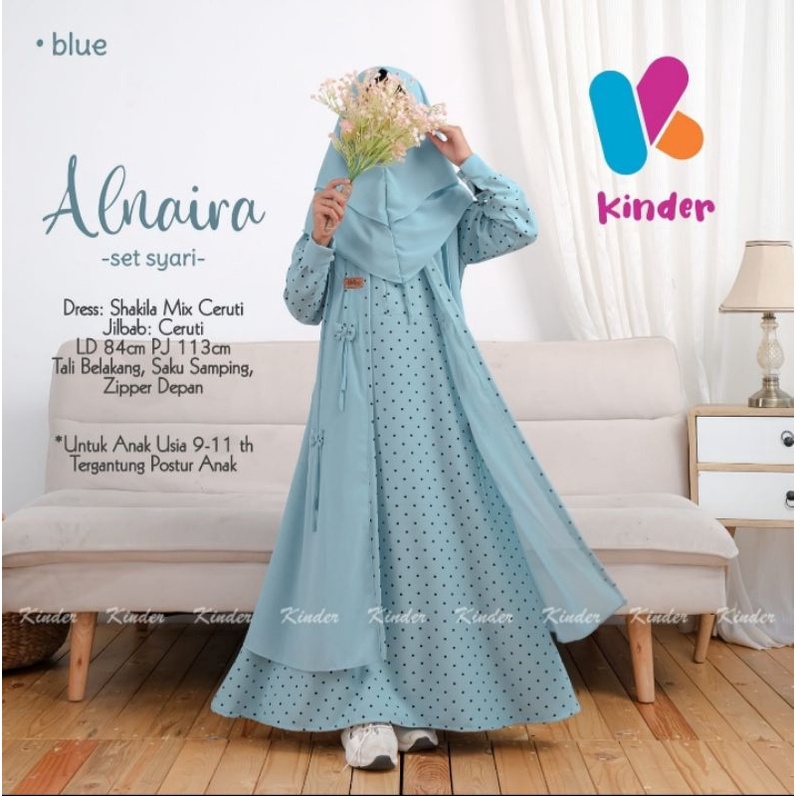 Alnaira Set Syar'i Anak