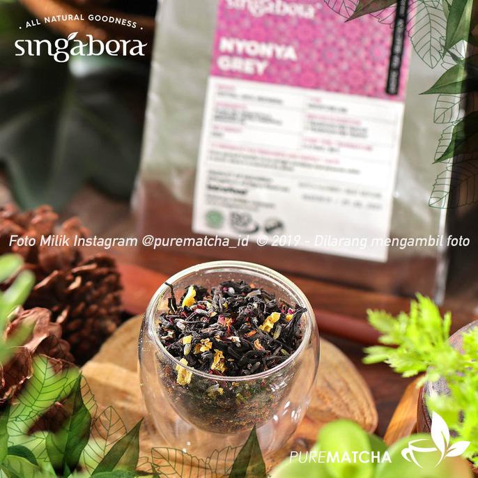 

[[BISA COD]] Singabera - Nyonya Grey 100gr Premium Artisan Tea Indonesian Earl Grey PROMO Kode 1273
