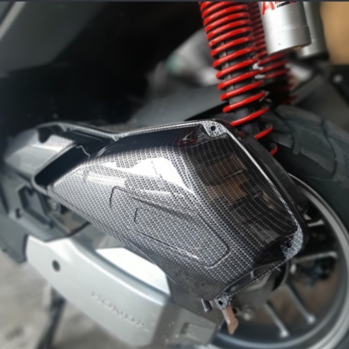 Cover tutup Filter hawa ADV 150 carbon