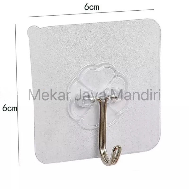 GANTUNGAN TEMPEL HOOK AJAIB GANTUNGAN DINDING KAIT MAGIC SERBAGUNA KAMAR MANDI DAPUR / HANGER