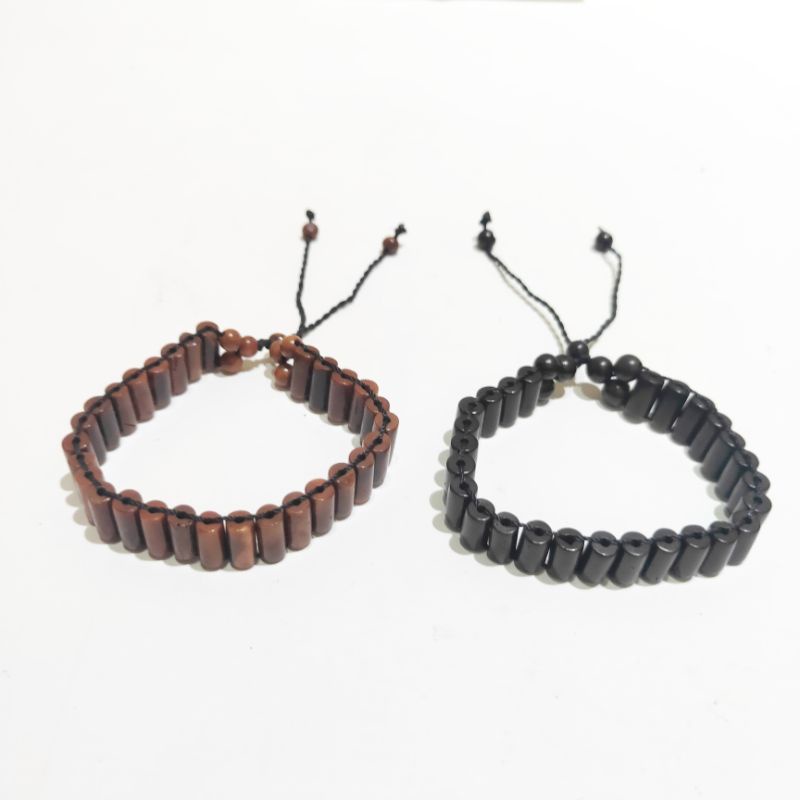 Gelang kaukah marjan rel original coklat / gelang kaokah / gelang koka / gelang kokka / gelang kaoka