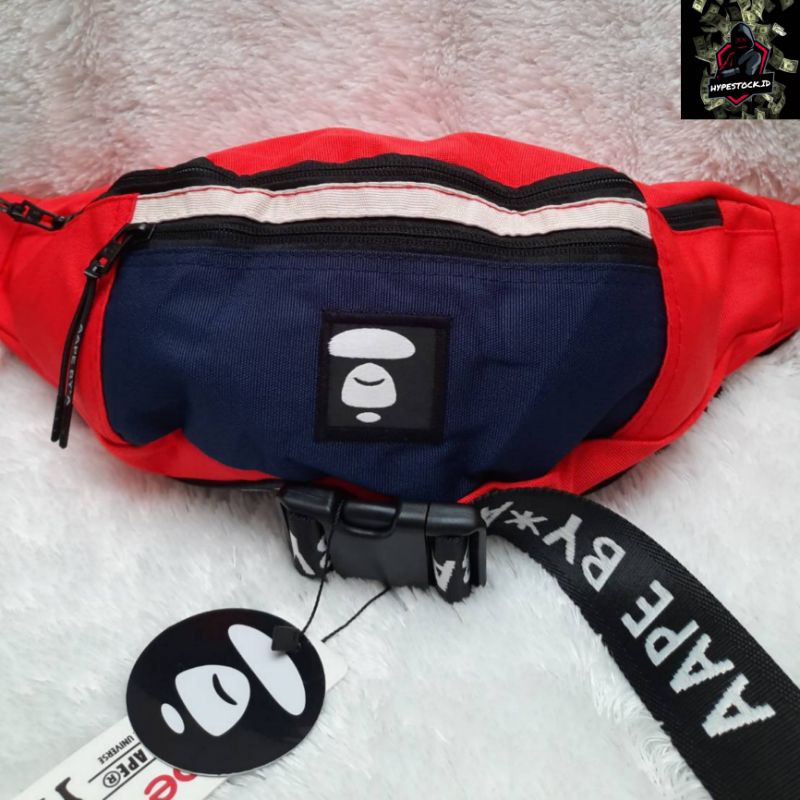 WAISTBAG AAPE / TAS AAPE / TAS SELEMPANG AAPE