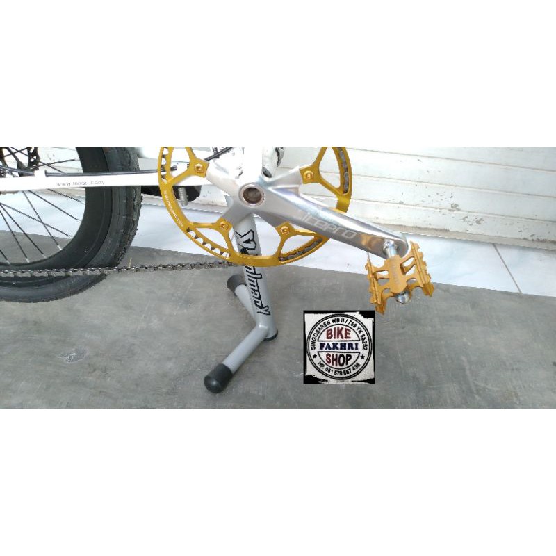 Paddock Standar Seatpost Sepeda Lipat