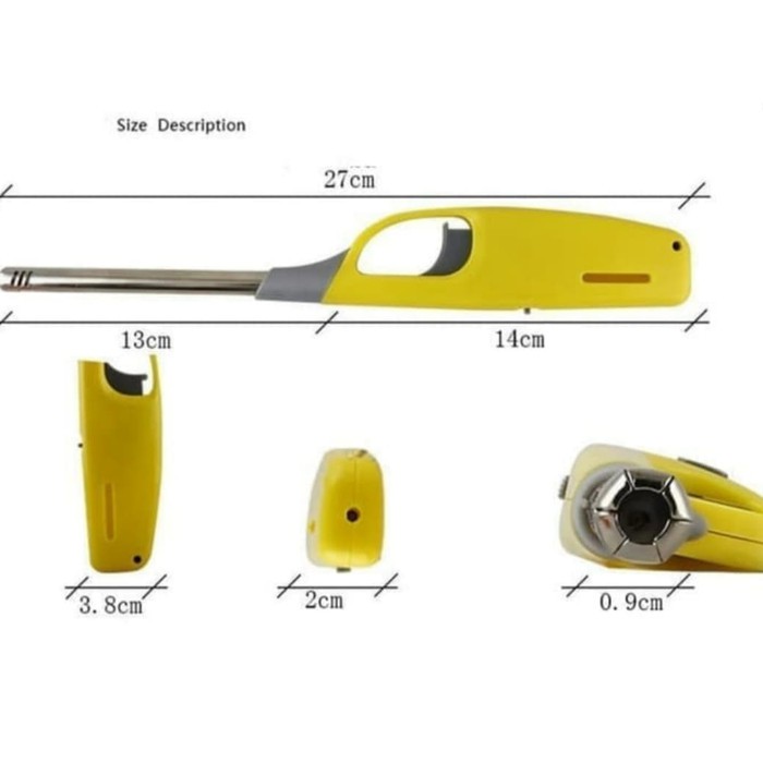 korek , pematik api , gas lighter pematik korek kompor gas  BESAR