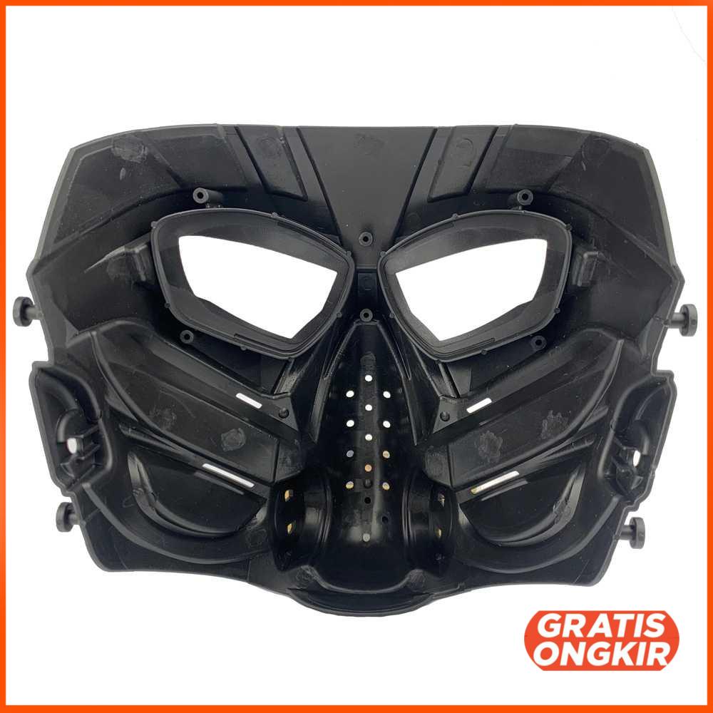 Masker Topeng Airsoft Gun Paintball Anti Fog Model Alien - WST01