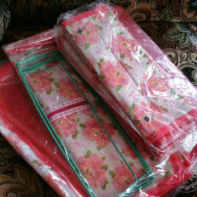 [termurah+bonus] Termurah Set 3in1 Organizer Full Resleting | Hanger Jilbab Tas Sepatu | Hbo Hso Hjo