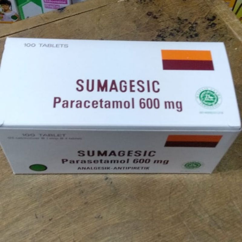 sumagesic Paracetamol 600 mg per box