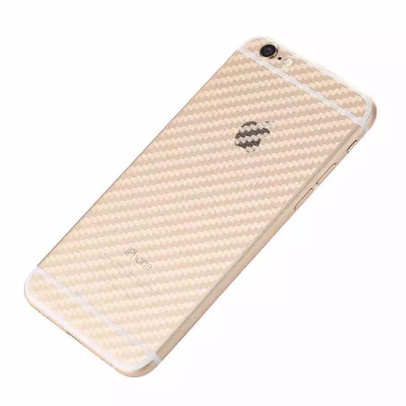 iPhone 6 6+ 7 7+ 8 8+ SE SE 2 Anti Gores Skin Karbon Plastik Transparan Carbon Screen Guard Protector Anti Jamur 6 Plus 7 Plus 8 Plus