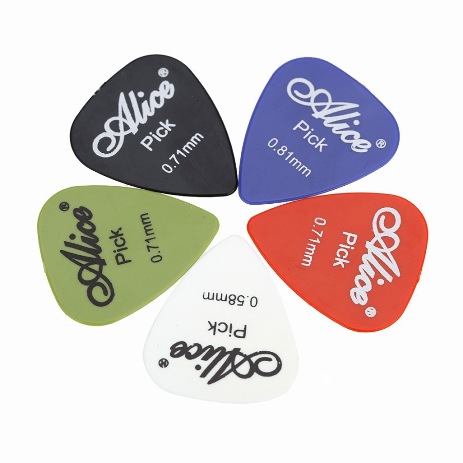 Pick Gitar Alice AP-100P Guitar Picks (0.58mm / 0.71mm / 0.81mm)