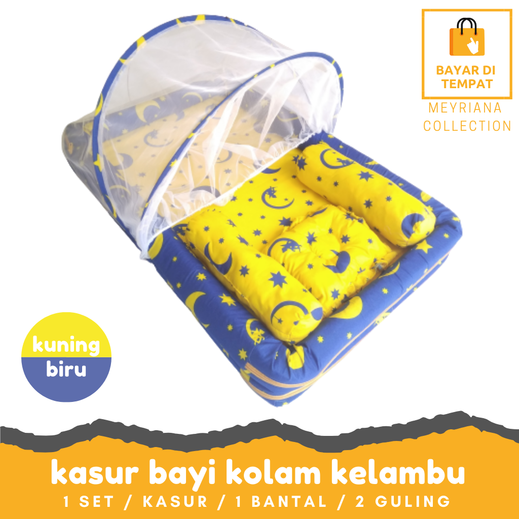 matras bayi / kasur bayi / kasur bayi kolam kelambu paket kado