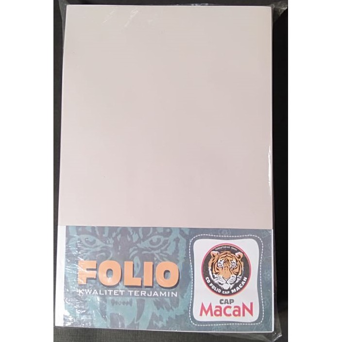 Jual Kertas Buram / CD Ukuran Folio 21.5x33 Cm 250 Lbr | Shopee Indonesia