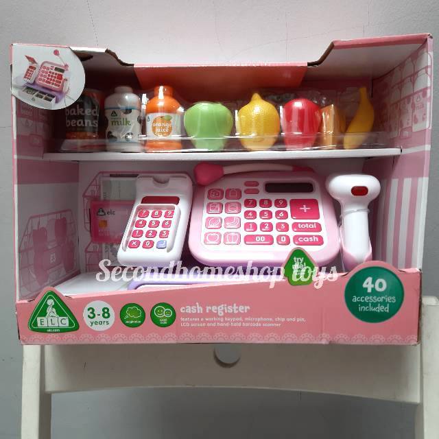elc cash register pink