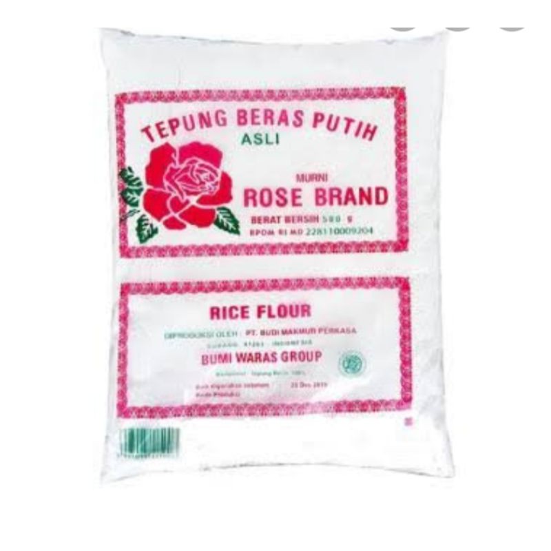 

Tepung Beras Rose Brand 500gr