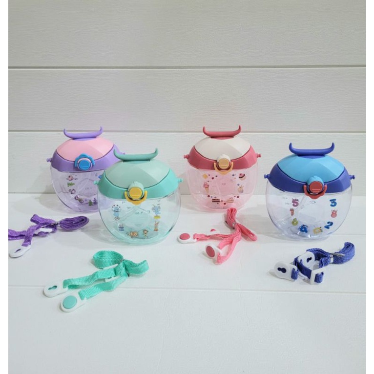 BOTOL MINUM KARAKTER ANIMAL LUCU KODE ( 2555) UK.400 ML