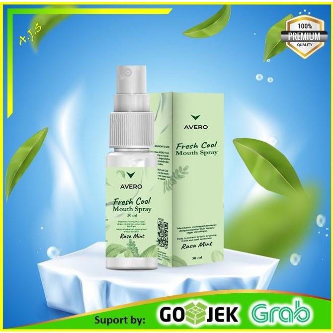 Avero Fresh Cool Mouth Spray - BPOM Pengharum Mulut & Penyegar Mulut