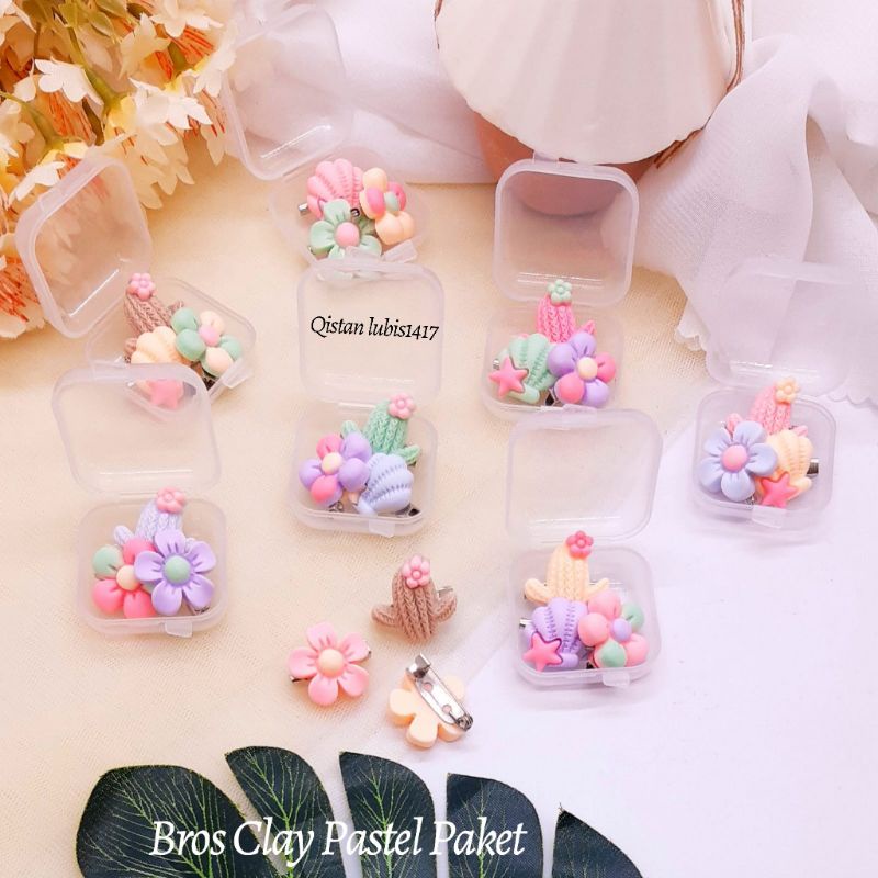 Bros Clay Pastel Paket