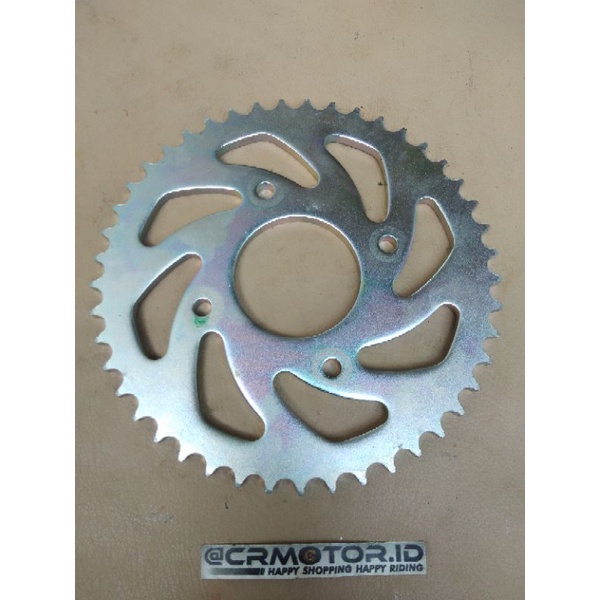 Original sproket sprockets gigi gear ger rantai belakang 45 T Suzuki GSX 150 R S lost pack tanpa kemasan-3