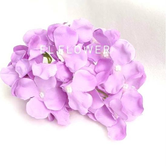 ✾ Hortensia Hydrangea 5 Bunch Bunga Artificial Dekorasi backdrop ➮