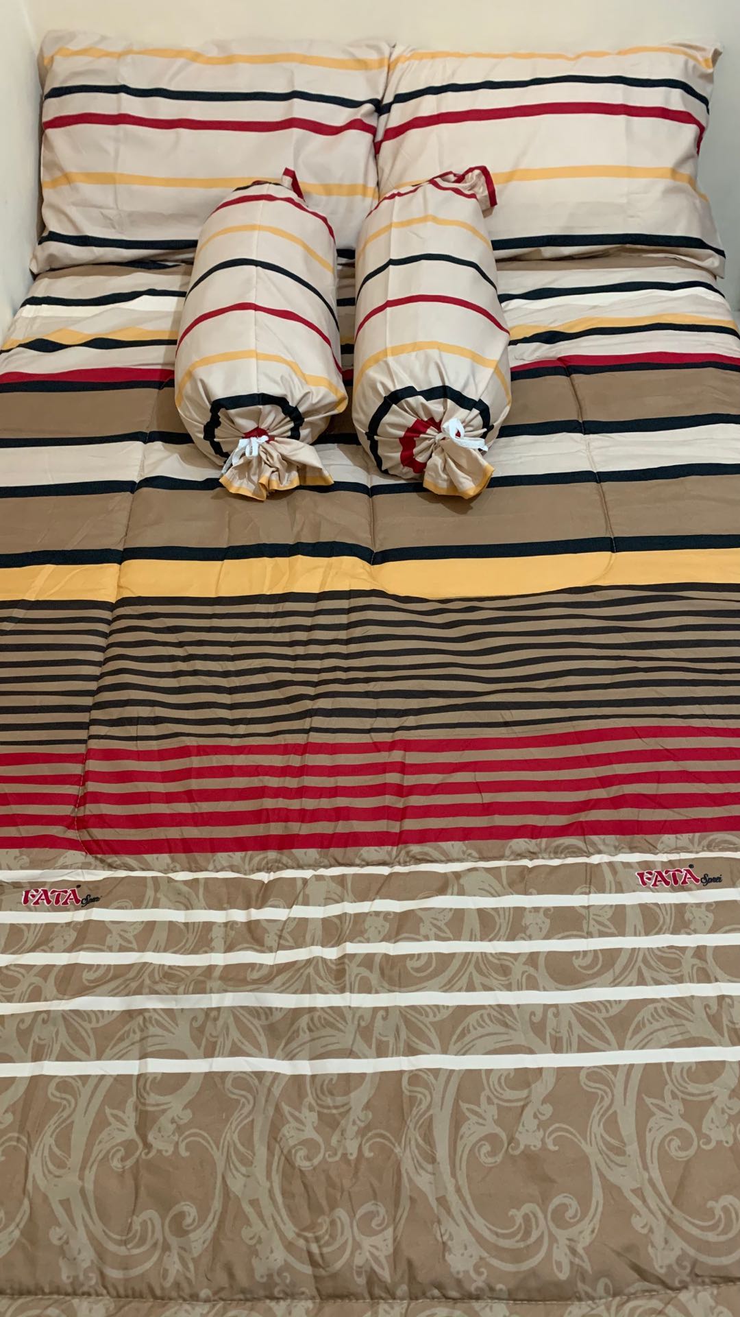 Fata_bed Cover Set Pink Polkadot Uk.180x200/160x200