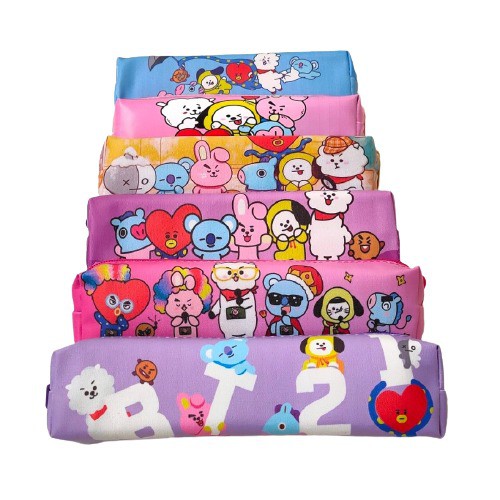 Kotak Pensil BTS/BT21 Tempat Kotak Pensil Army Kpop Murah Lucu-3