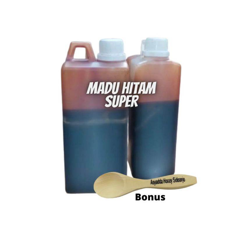 

Madu Hitam Akasia 1 kg Raw Honey Tidak Pahit