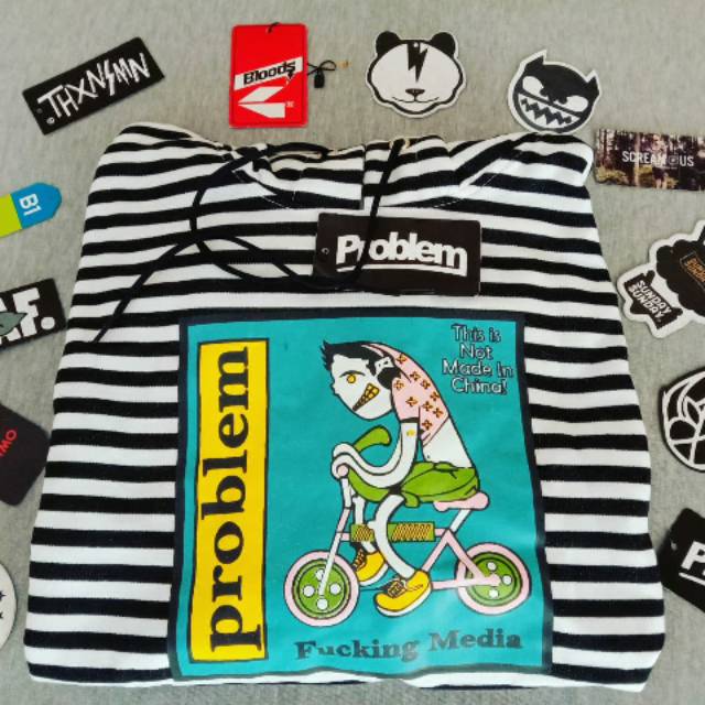 SWEATER HOODIE DISTRO HOODIE PROBLEM CLUB SWEATER HOODIE SALUR KATUN PLEACE
