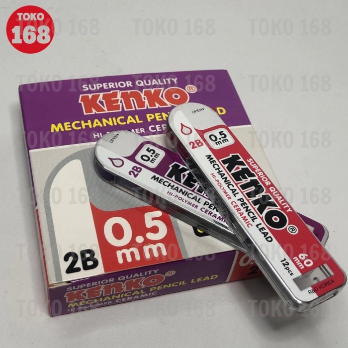 

Hemat Kenko Mechanical Pencil Lead / Isi Pensil 0.5 2B Pl-05 (Lsn) Diskon