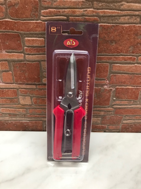 Gunting Seng Serbaguna ATS 8 Inch - Gunting Korea Lancip Dahan Ranting - Pruning Shears TSA905