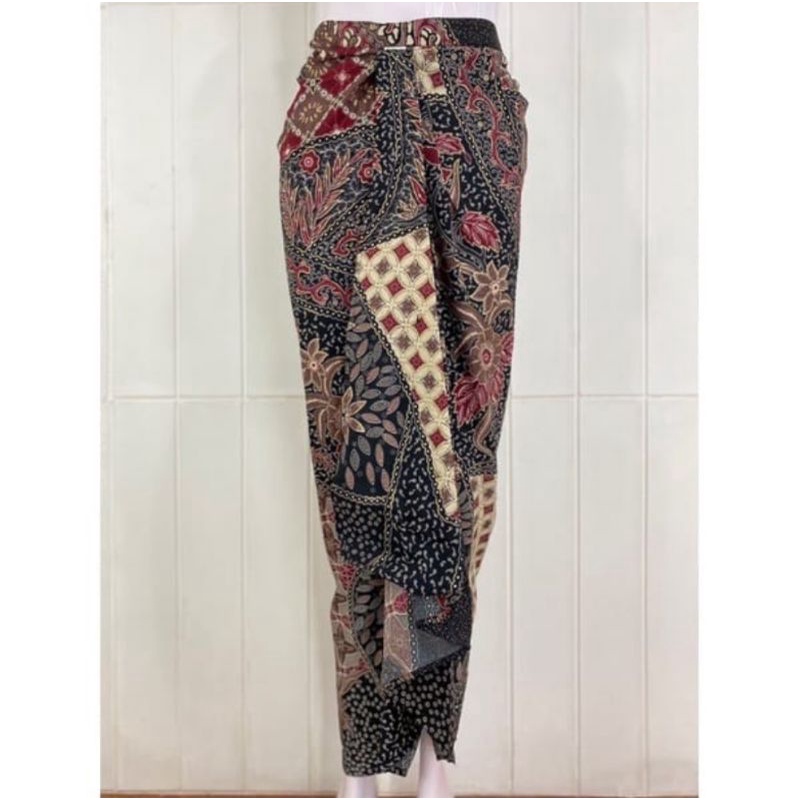 Jual Real Pict Rok Likit Rempel Batik Rok Lilit Instan Rok Span