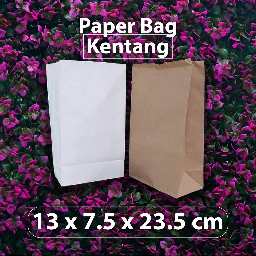 

(Depok) Paper Bag Kentang / Donat / Roti - Sachel Bag