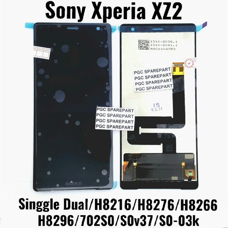 Original OEM LCD Touchscreen Fullset Sony Xperia XZ2 Dual Single H8216 H8276 H8266 H8296 702SO SOV37