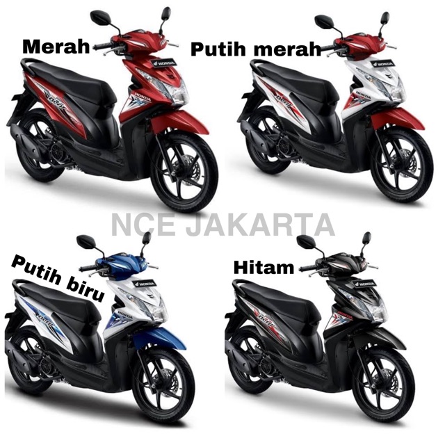 25+ Inspirasi Keren Stiker Honda Beat 2015