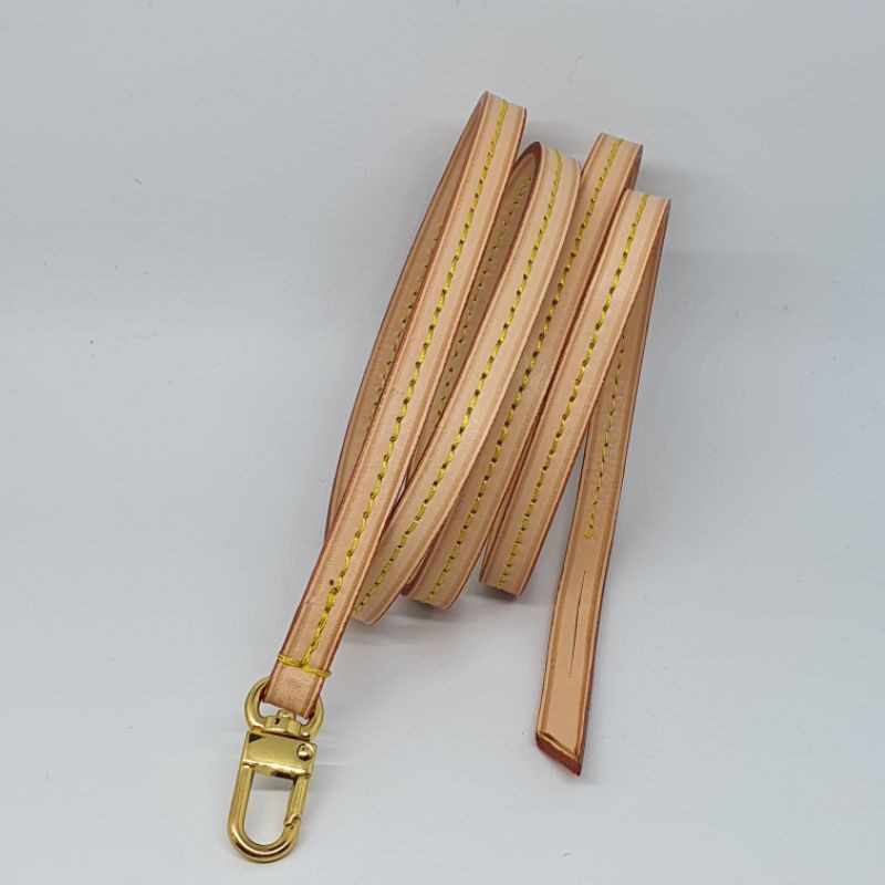 Ancy slim leather bag strap for favourite bag / tali tas