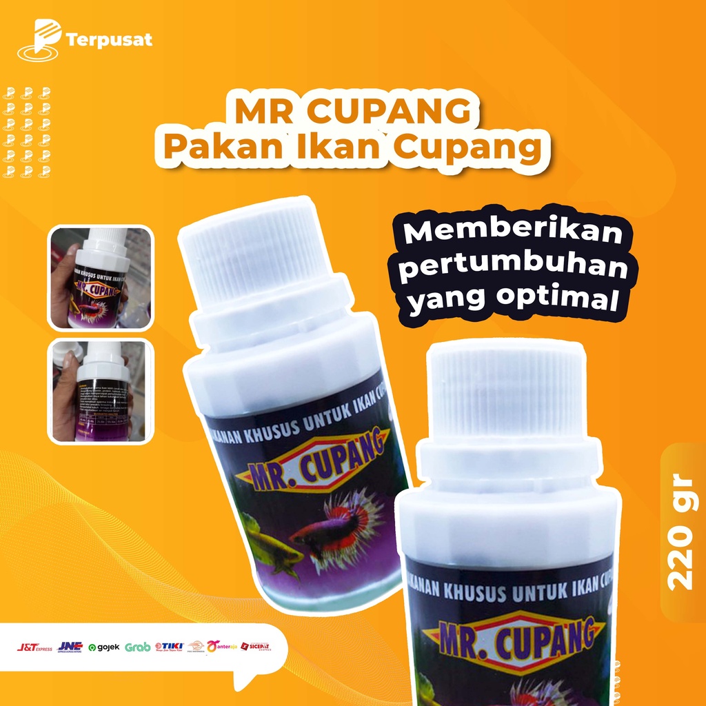 Pakan Ikan Makanan Ikan Cupang MR CUPANG pelet ikan