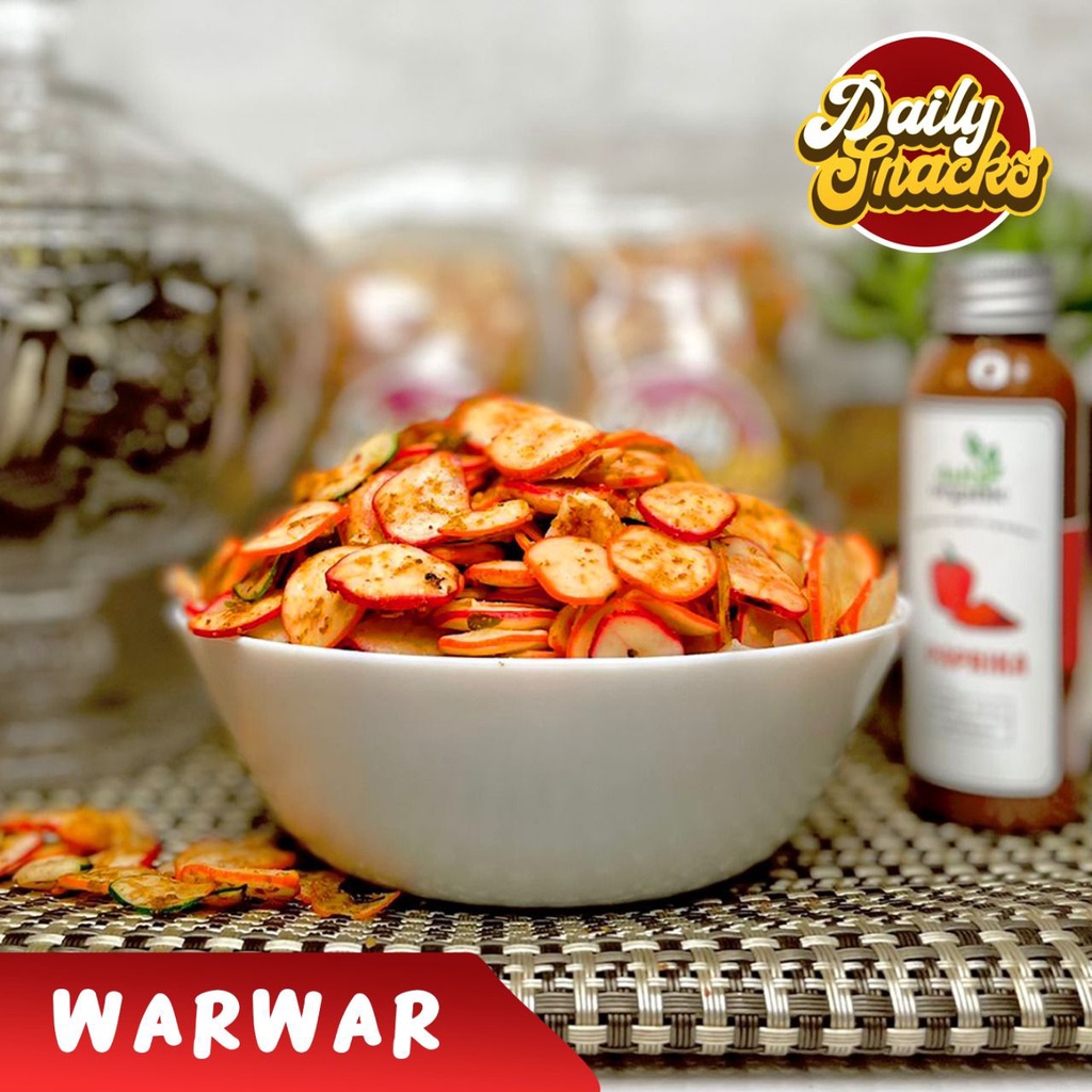 Keripik Seblak Kering Warwar Sebring by Daily Snack