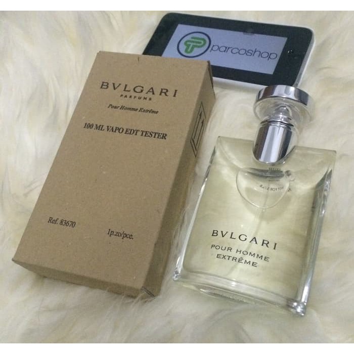 Ready Stock Parfum Original 100% Tester + Box Bvlgari Extreme Pour Homme Murah /Perawatan Tubuh -