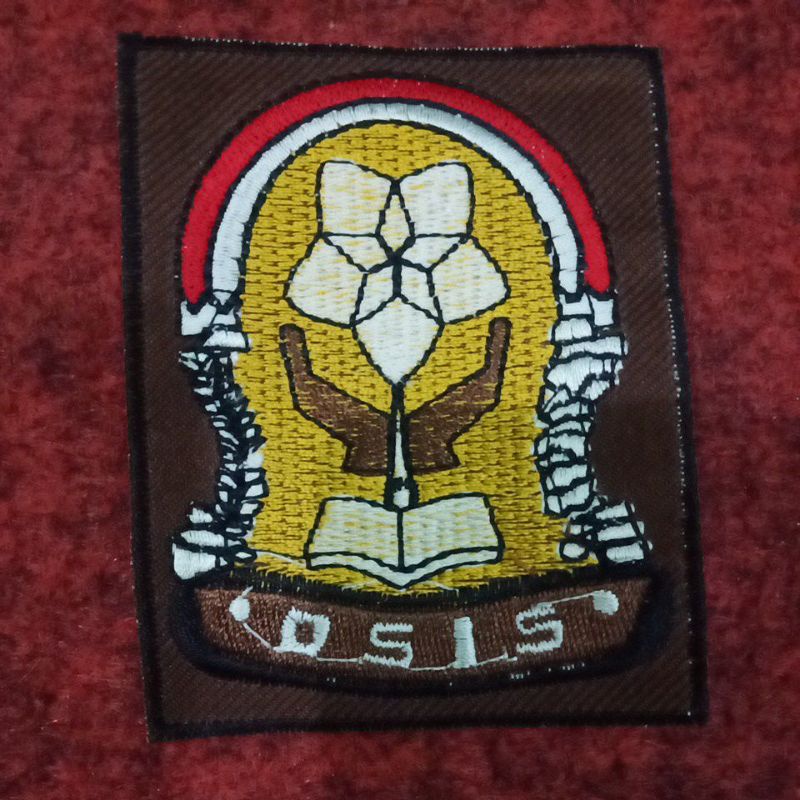 Badge OSIS SMA Full Bordir