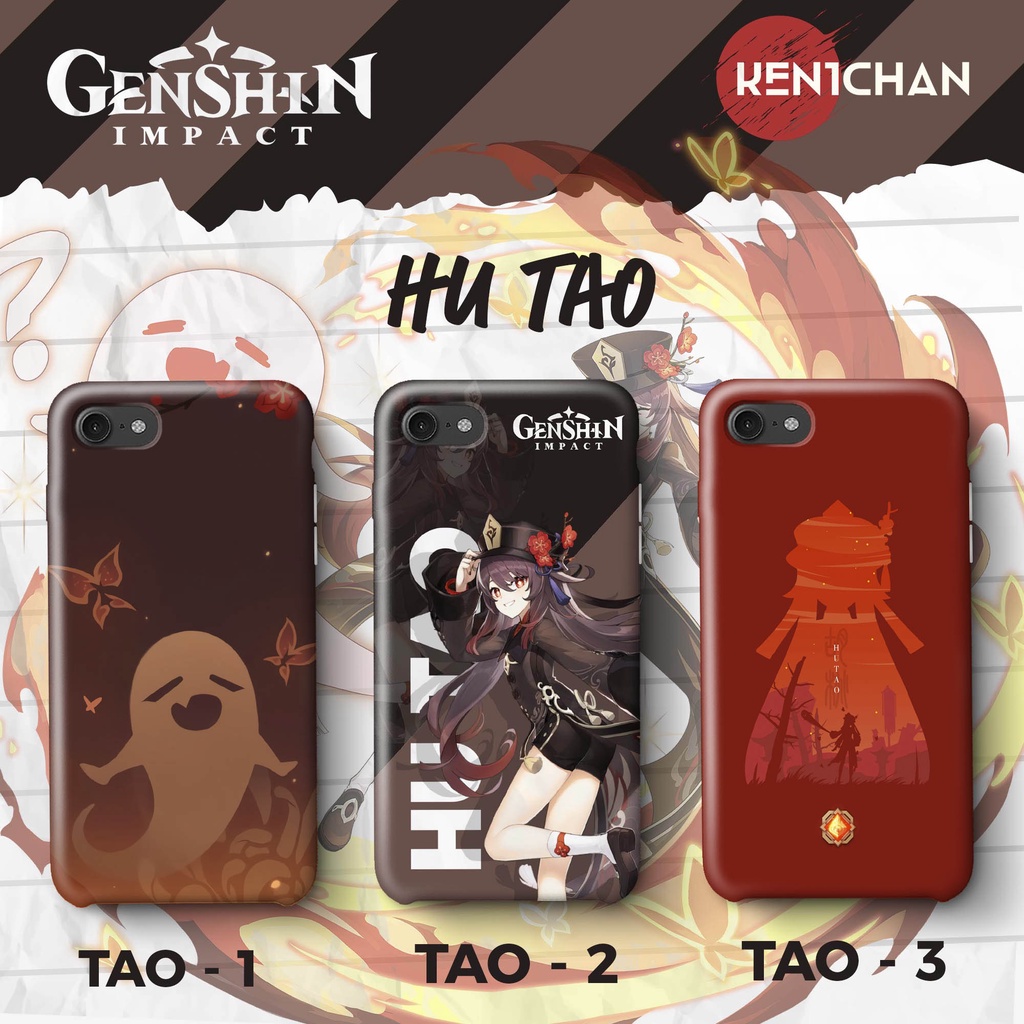 Phone Case Hu Tao Gamers Anime Custom