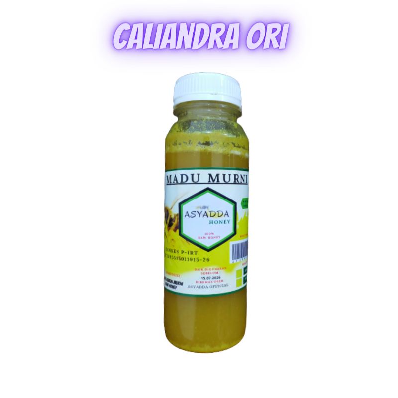 

Madu Kaliandra Asli 100% Raw Honey Murni 300gr