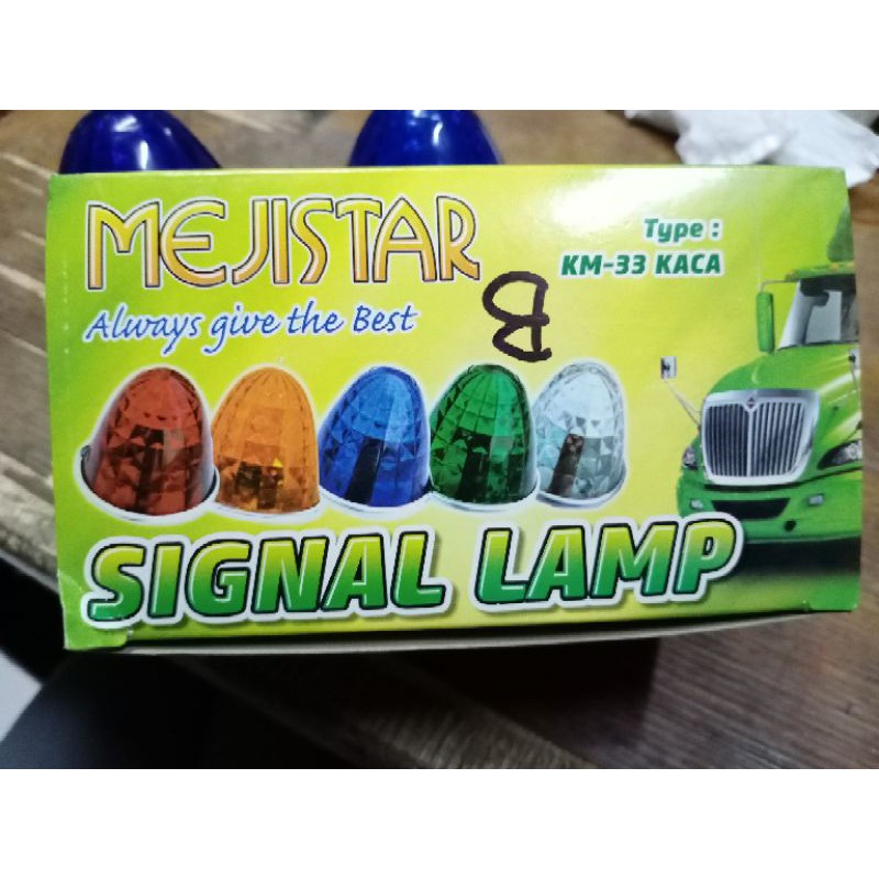 1 PASANG LAMPU SIGNAL / SIGNAL LAMP KM3