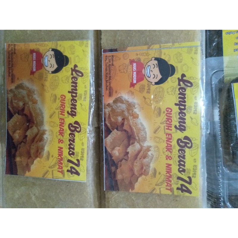 

Lempeng Beras khas Madiun