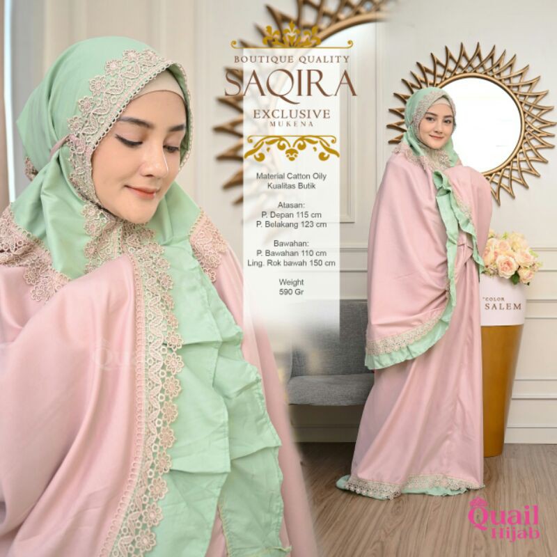 mukena royal saqira by quail