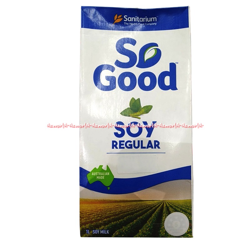 Sanitarium So Good Soy Regular 1L Soy Milk Soy Regular Sani Tarium Susu UHT Susu Kedelai Siap Minum Soybean Milks