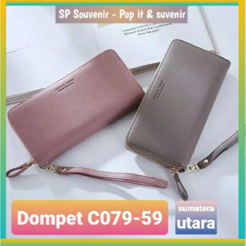 Dompet Panjang Wanita C079-59 Impor | Dompet Wanita Trendy Import Cantik