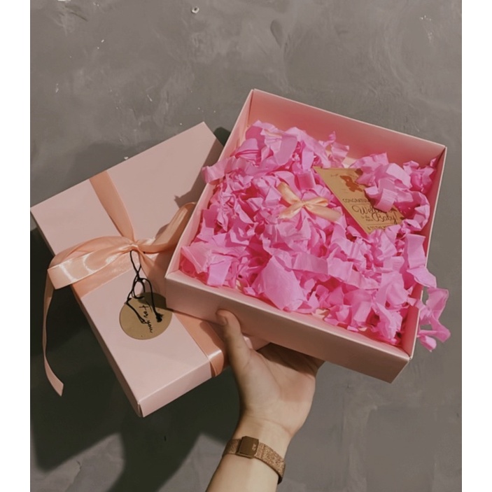 

\ SET Pastel Box Hampers -Pink / Premium Set Box hampers siap dipakai untuk hampers/gift/kado/hadiah/ultah/dsb/etc/dll