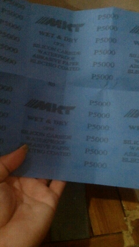 Amplas Kertas Mkt Grit 5000 Waterproof Abrasive Paper