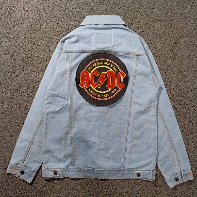 BACKPATCH BORDIR BESAR ACDC HIGH QUALITY